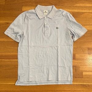 Lacoste Men's Light Blue Polo Shirt